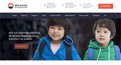 Desktop Screenshot of nyckoreanschool.org